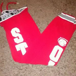 Vs pink ohio state joggers